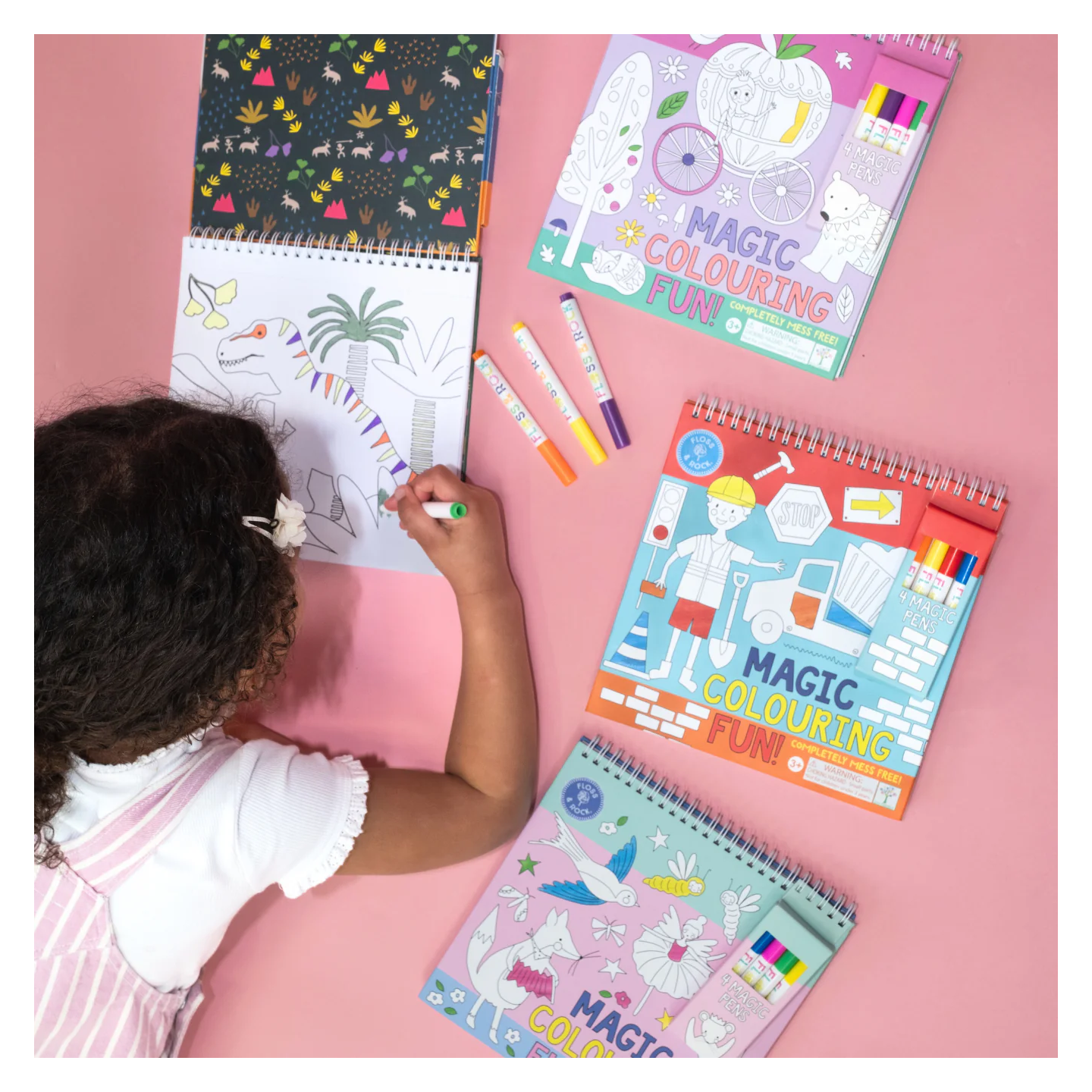 Cuaderno de Colorear Mágico - Construcción