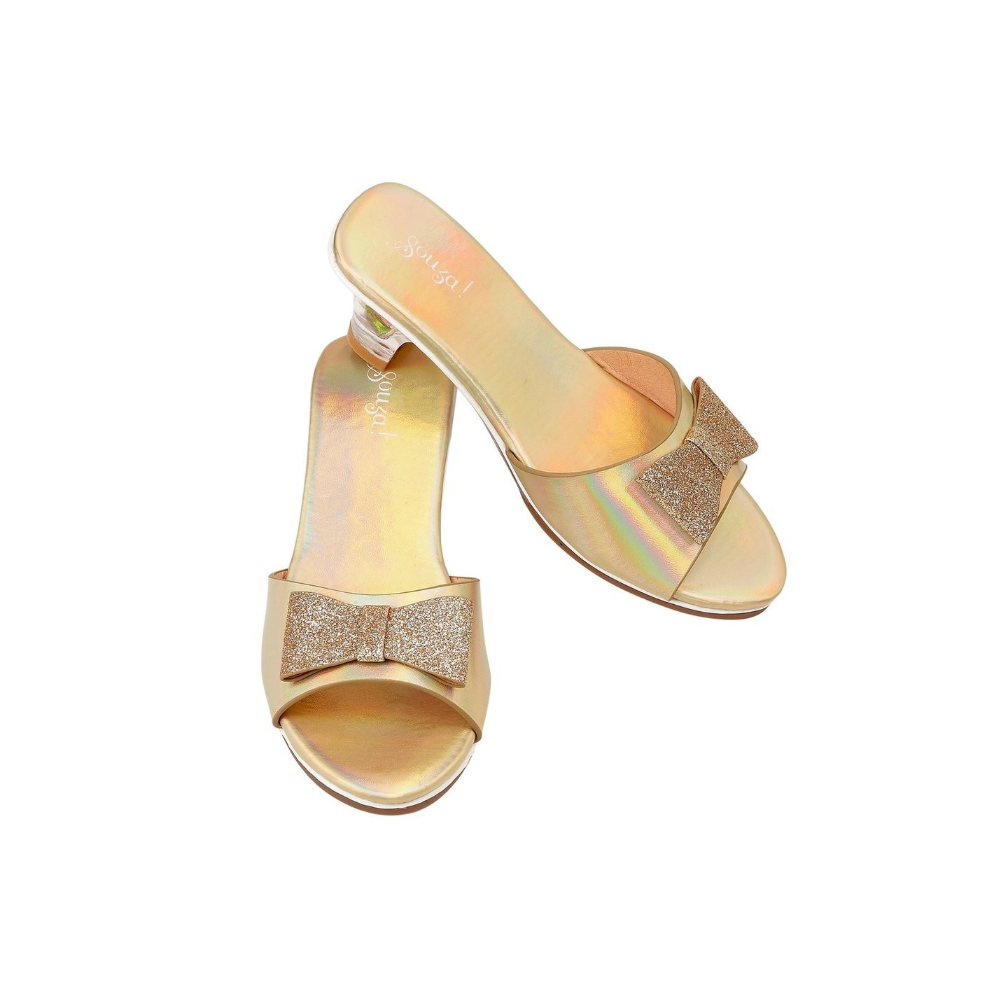 Sandalias con Tacón Dorado Annelle