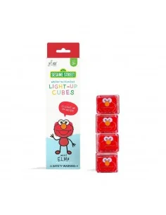 Set 4 cubos con luz Glo Pals Barrio Sesamo - Elmo