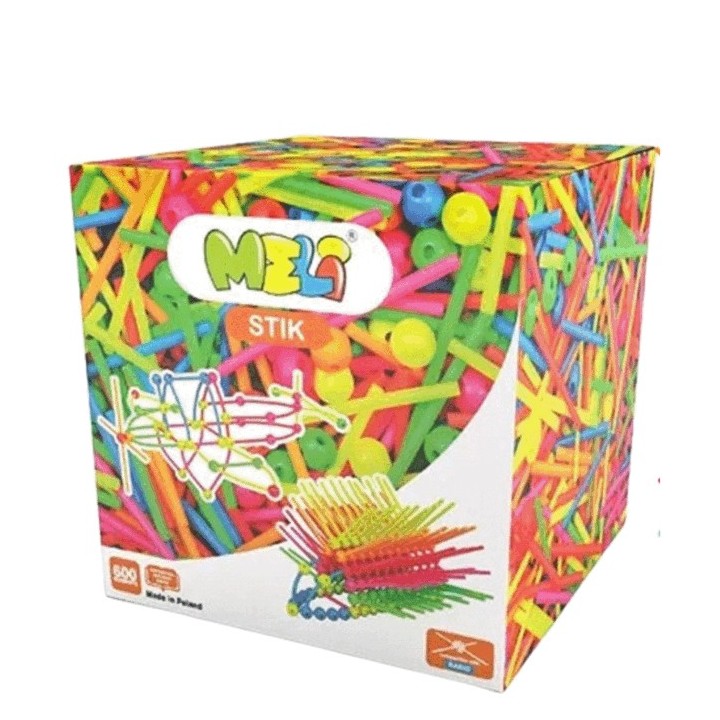 Meli Stik Neon 600 Piezas