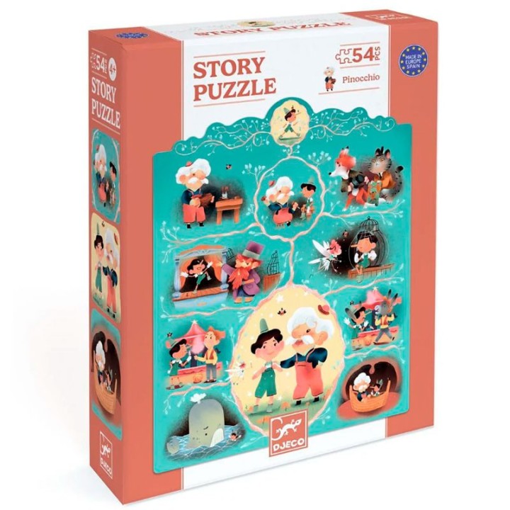 Puzle Cuento Pinocho 54 Piezas