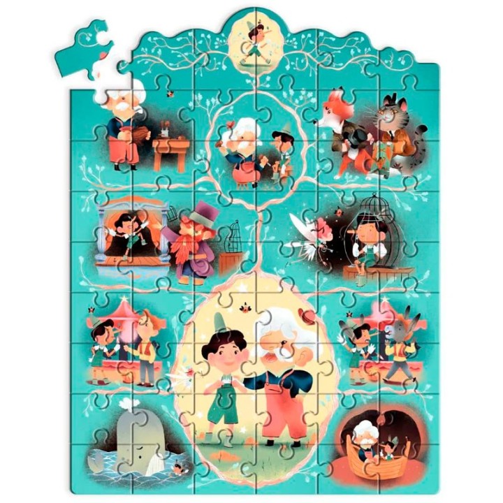 Puzle Cuento Pinocho 54 Piezas