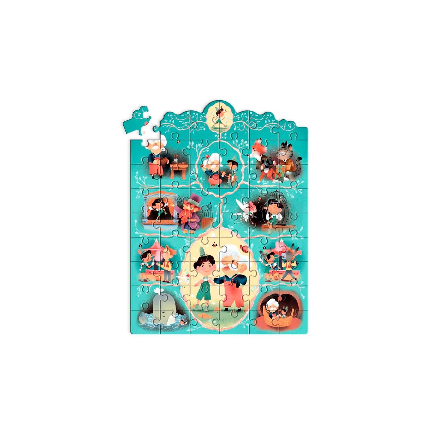 Puzle Cuento Pinocho 54 Piezas