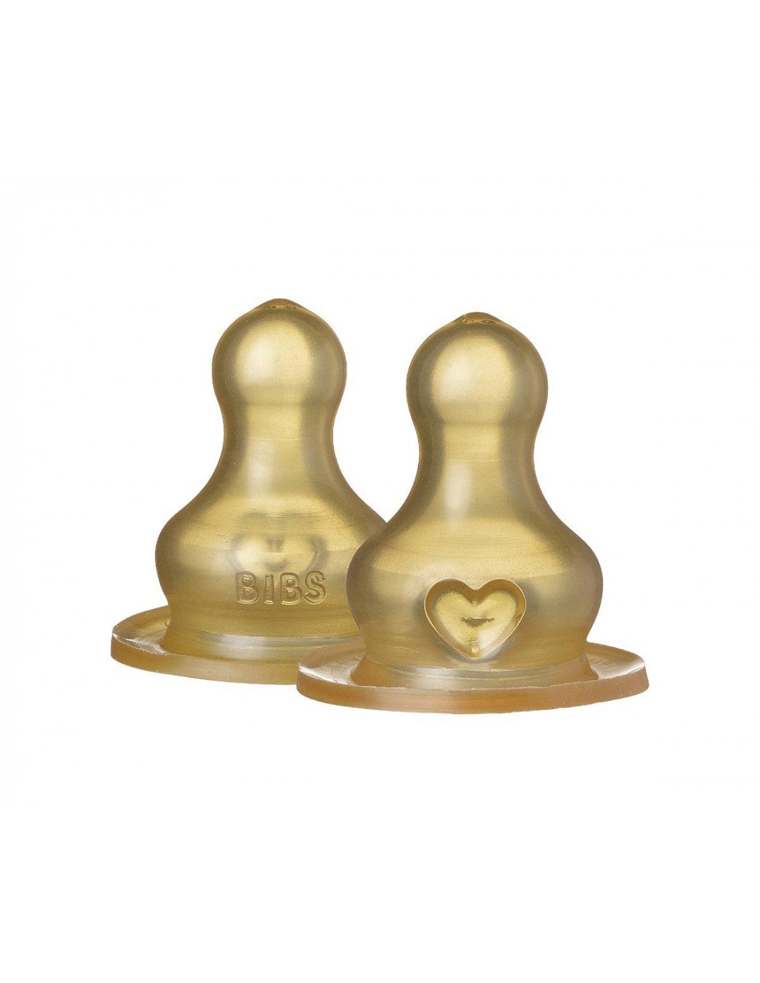 2 Tetinas Biberón BIBS Flujo Medio