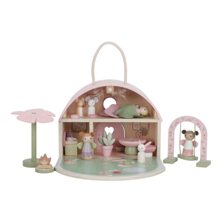 Casa de Muñecas de Madera Fairy Garden
