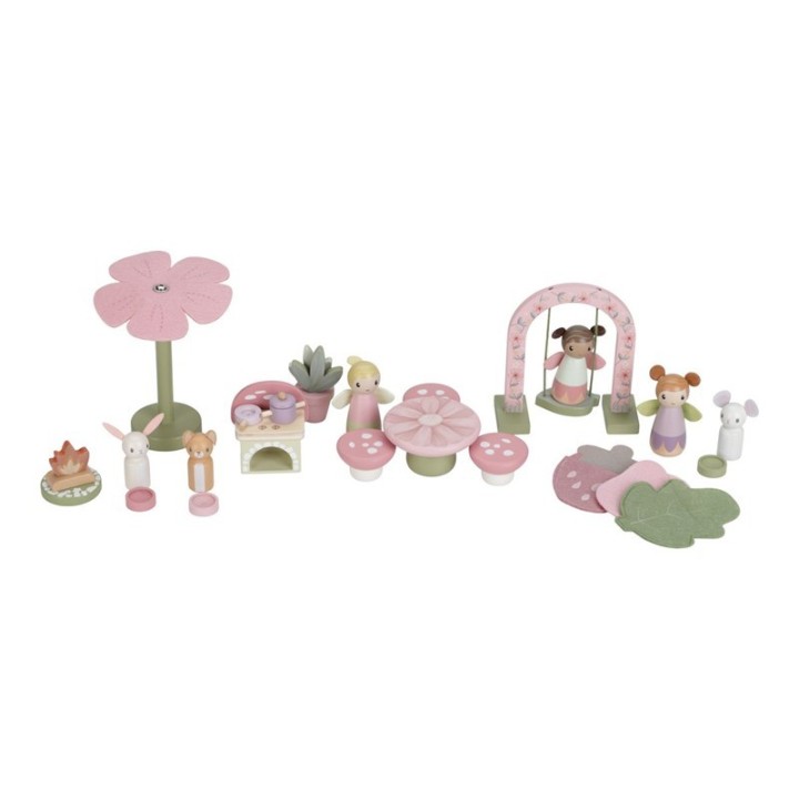 Casa de Muñecas de Madera Fairy Garden