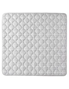 Alfombra de Juego Acolchada Gris 127x127 cms