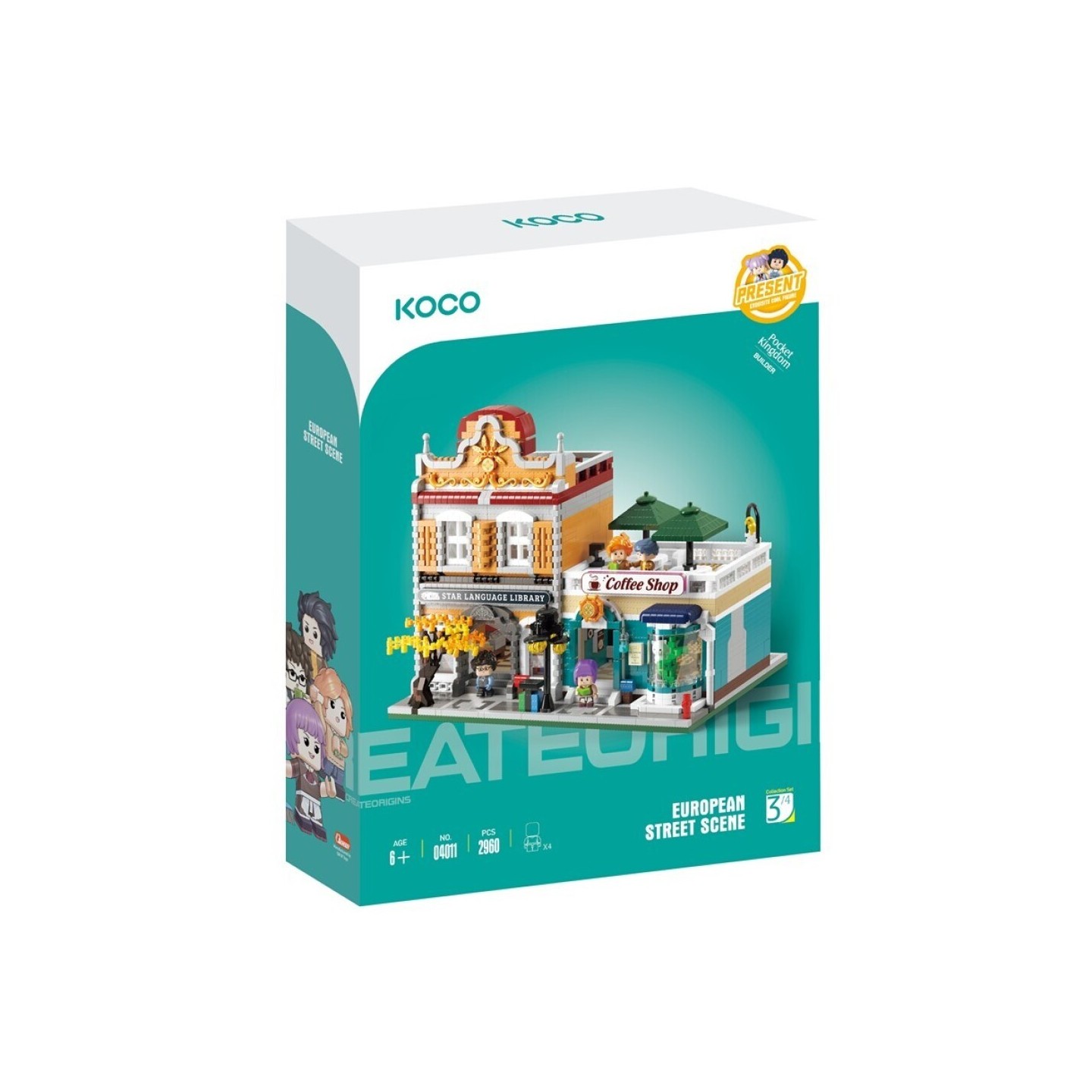 Koco Biblioteca - 2.960 Piezas