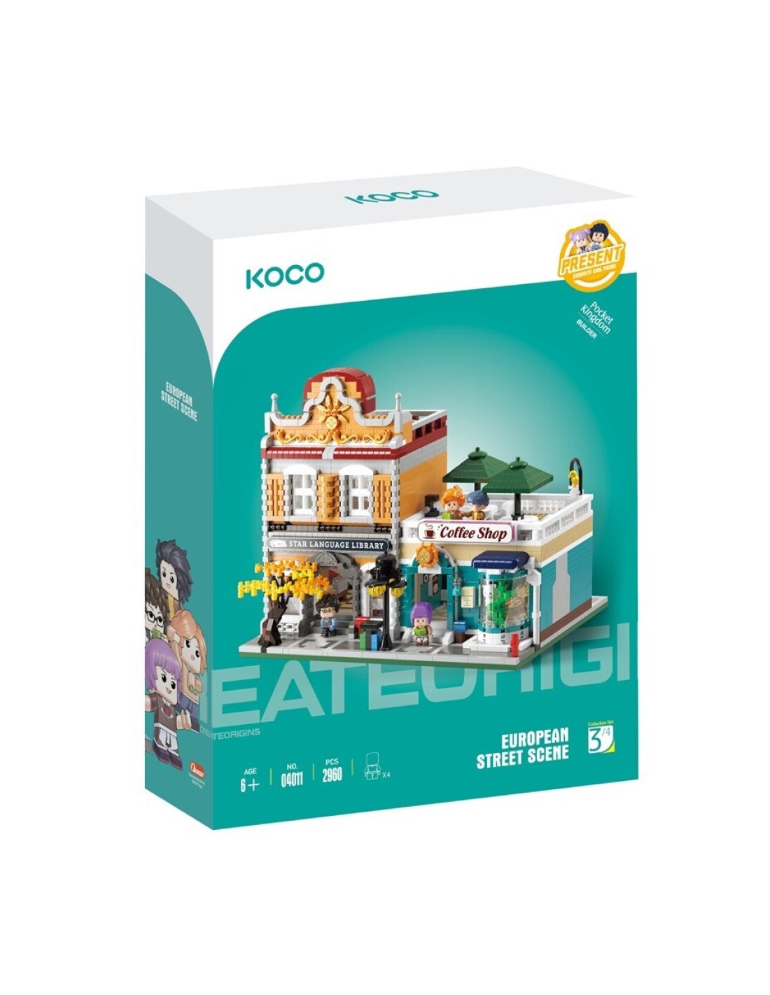 Koco Biblioteca - 2.960 Piezas