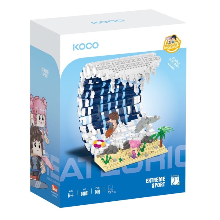 Koco Escena de Surf - 1.471 Piezas