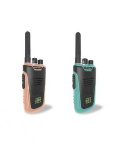 Kidytalk Walkie Talkies Natural/Cyan 2