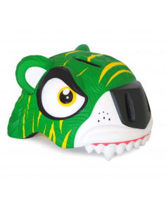 Casco Tigre Verde (49-55 cms)