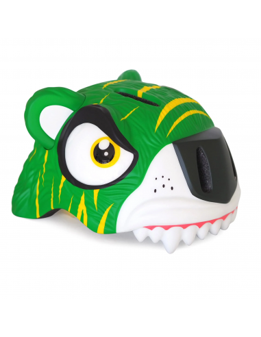 Casco Tigre Verde (49-55 cms)