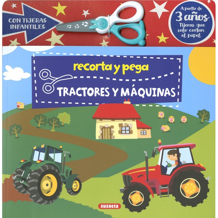Recorta y Pega Tractores y Máquinas