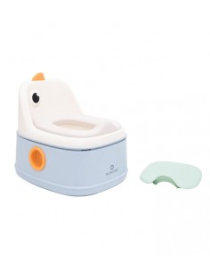 Orinal 3 en 1 Dino Azul 2