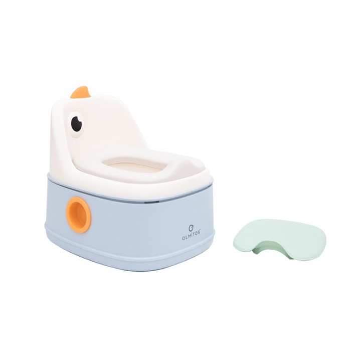 Orinal 3 en 1 Dino Azul