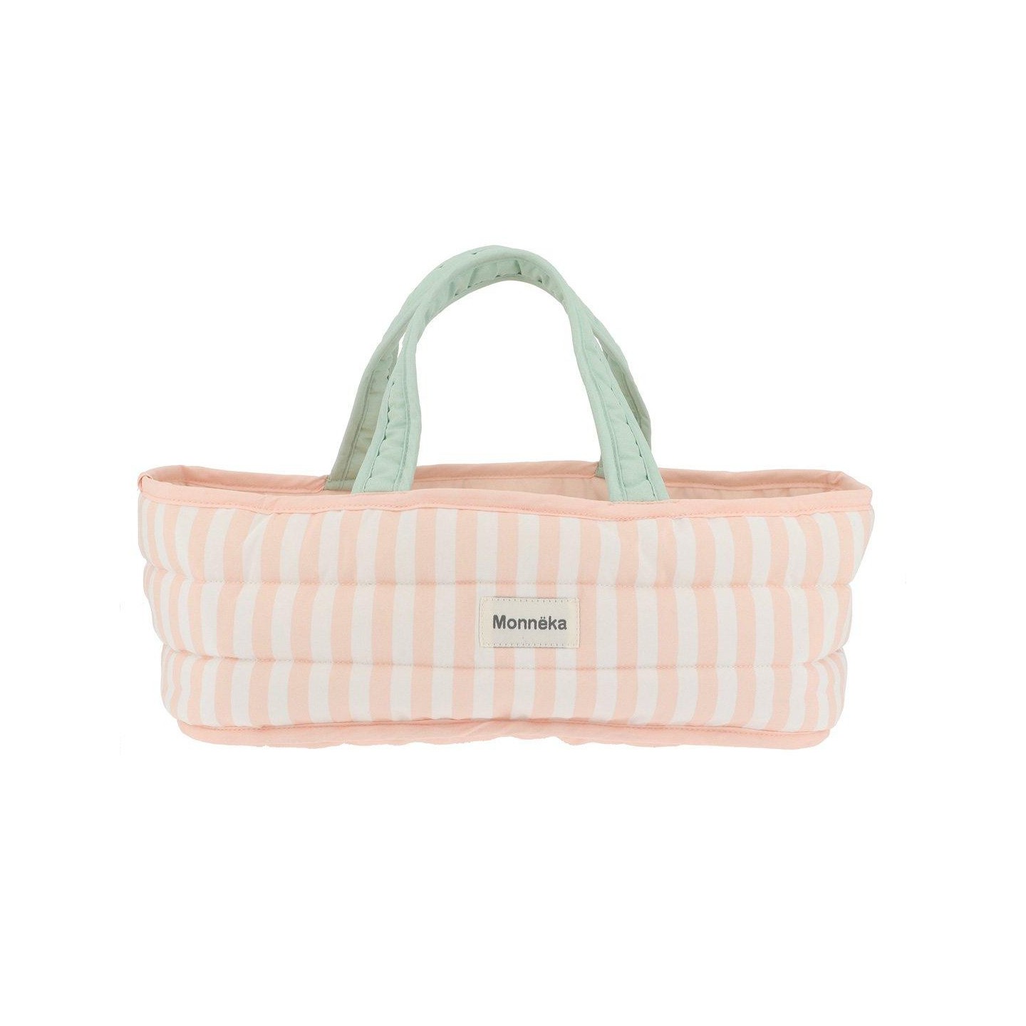 Capazo Muñecas Stripes Pink