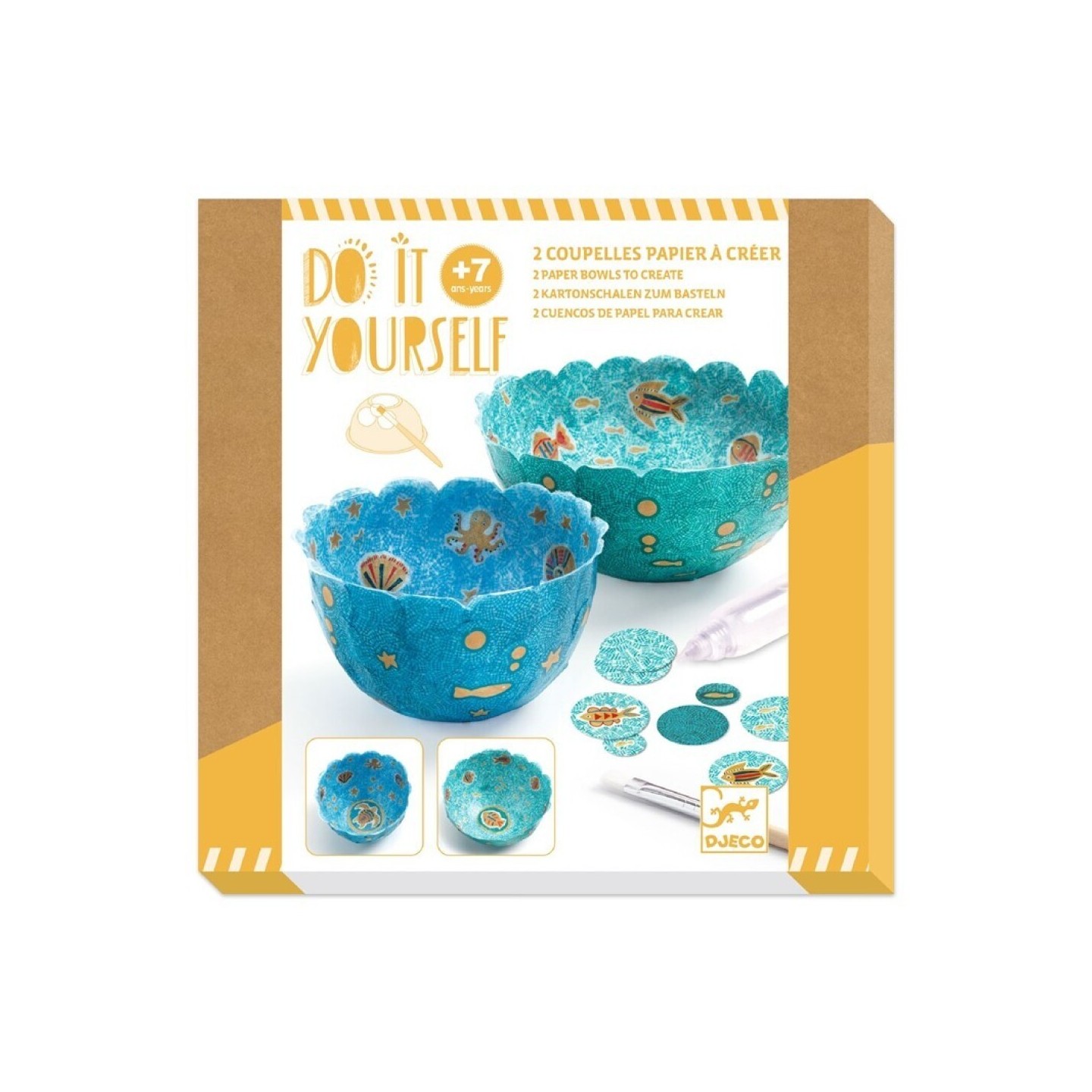 DIY Crea 2 cuencos decorativos