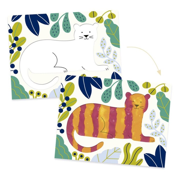 Pintar con los dedos - Animales