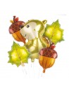 Set de Globos Foil Ardilla