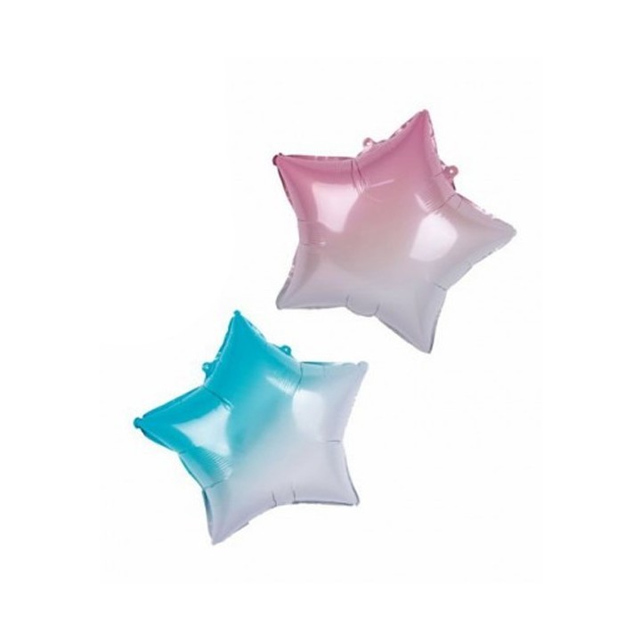 Globo Foil Estrella Degradado (Unidad)