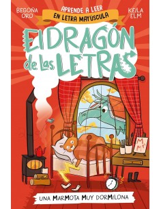 El dragón de las letras 5 - Una marmota muy dormilona