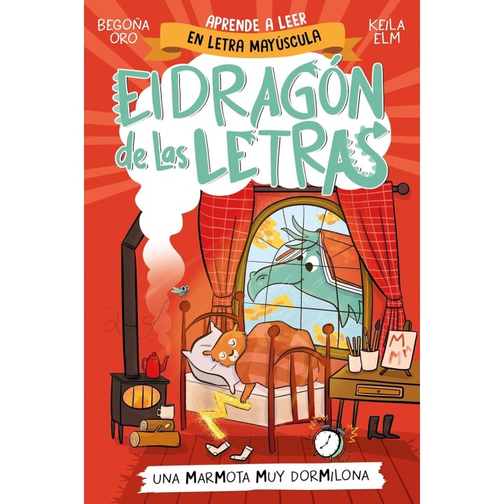 El dragón de las letras 5 - Una marmota muy dormilona