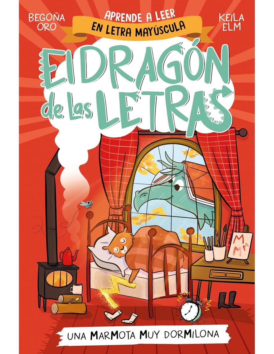 El dragón de las letras 5 - Una marmota muy dormilona