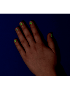 Pegatinas para uñas Fluorescentes Good Night 2