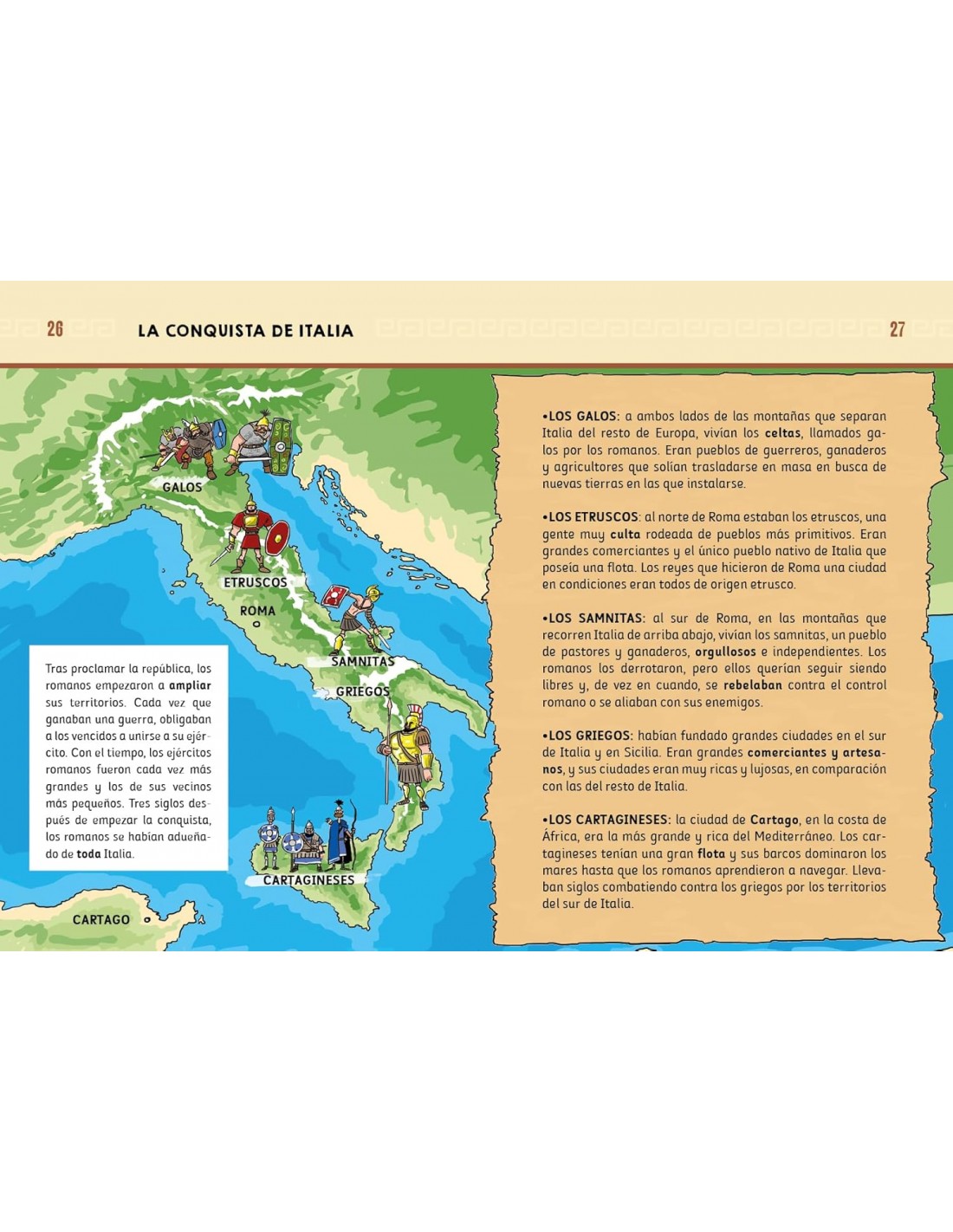Historia para niños - Roma