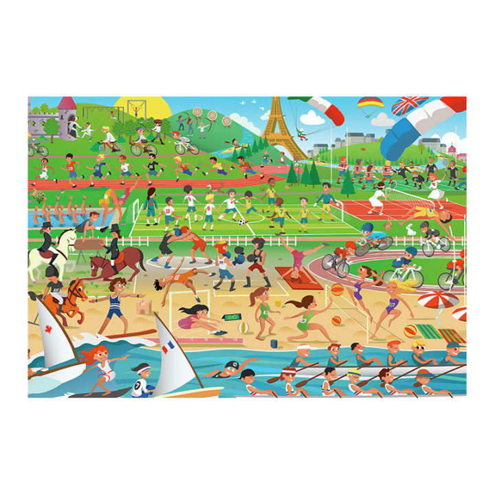 Puzle Deportes de Verano 200 Piezas