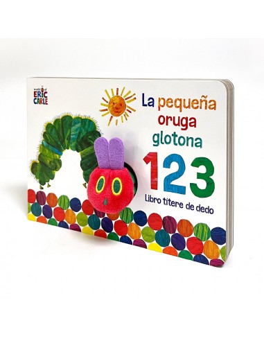 La pequeña oruga glotona 1 2 3. Libro...