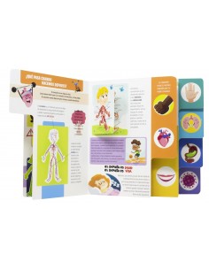El gran libro del cuerpo humano ¡Con solapas! 2