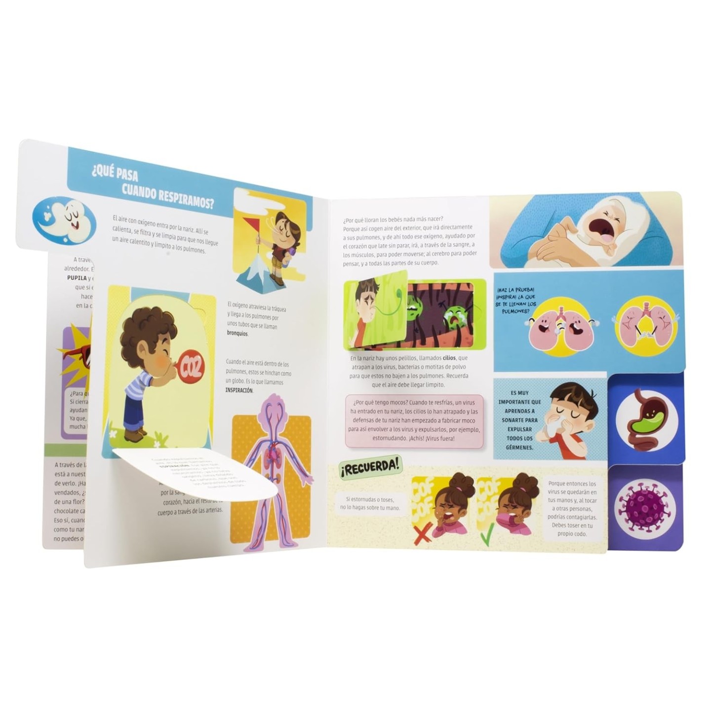 El gran libro del cuerpo humano ¡Con solapas!