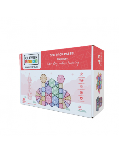 Cleverclixx Geo Pastel 45 Piezas