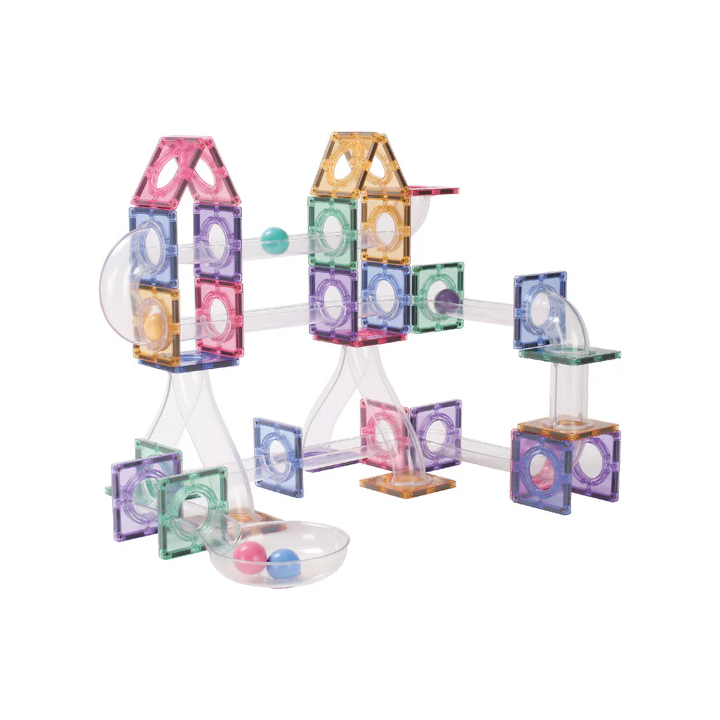 Cleverclixx Pista de Bolas Pastel 110 Piezas