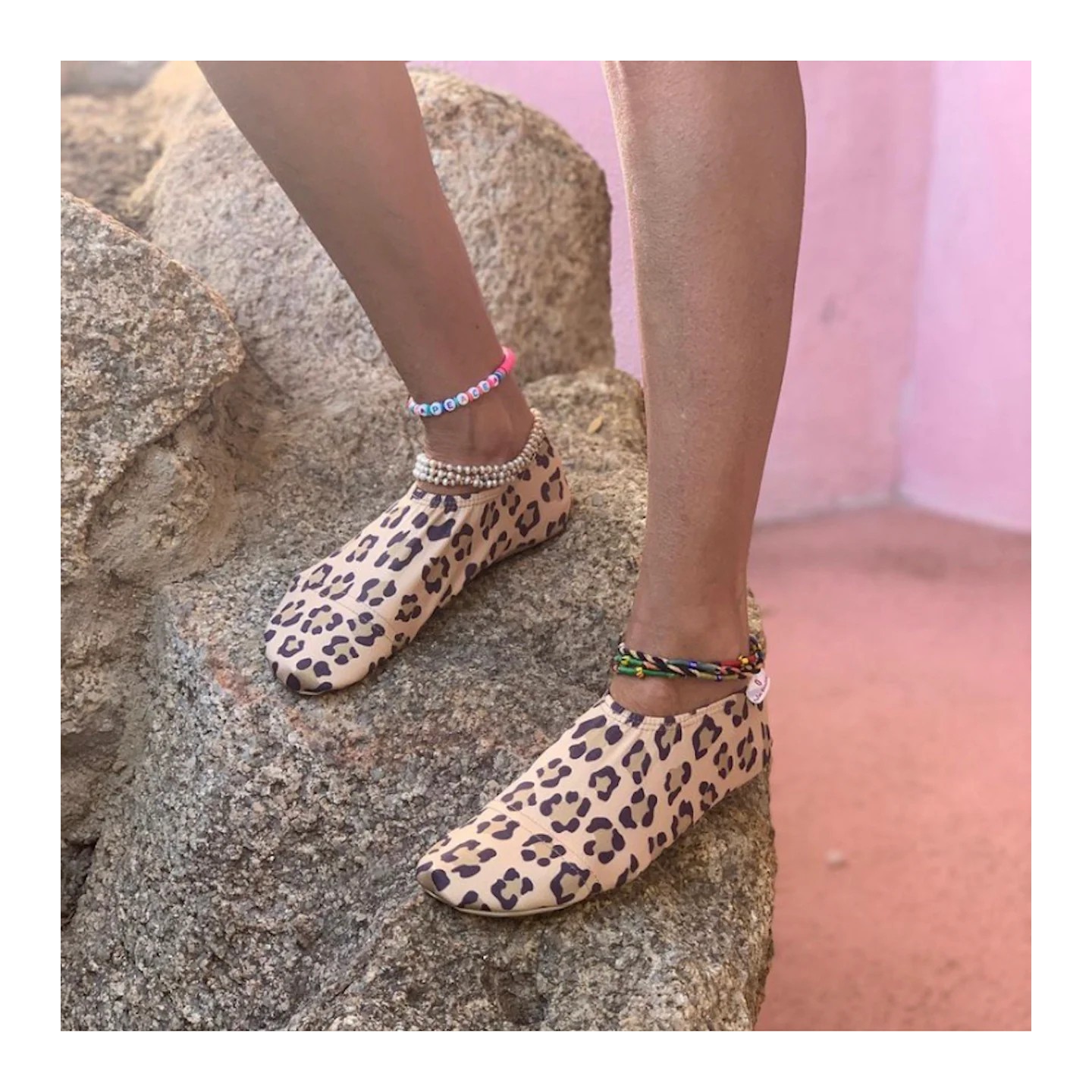 Zapatillas Antideslizantes Leopardo