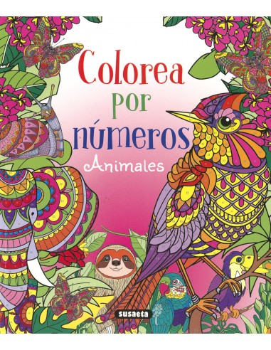 Colorea por números - Animales