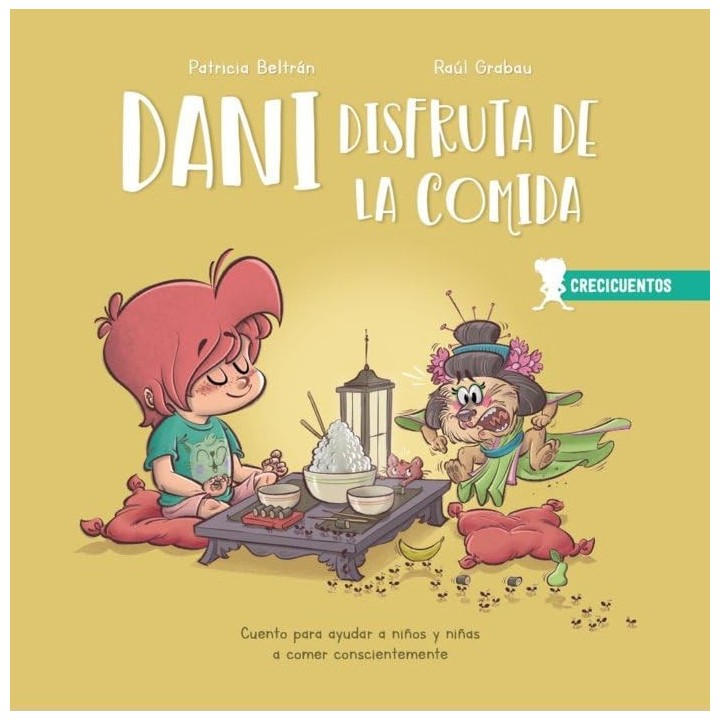 Dani disfruta la comida