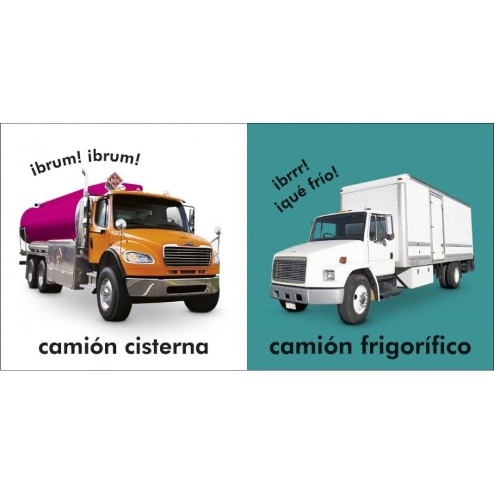 Toca y aprende - Camiones