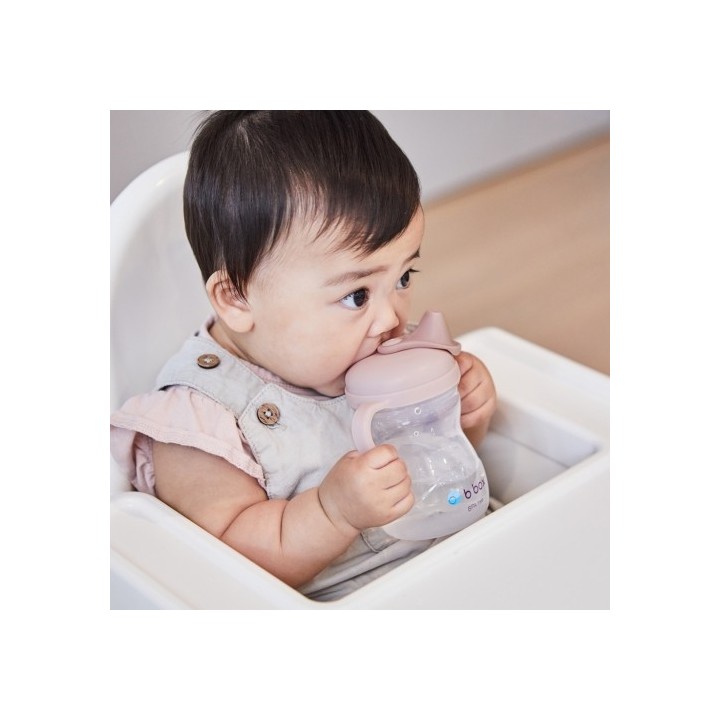 Taza con boquilla blanda - Blush
