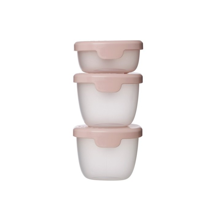 Depósitos Snack Tubs 3 unidades - Berry