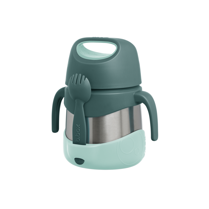 Termo con cuchara/tenedor 335 ml - Emerald Forest