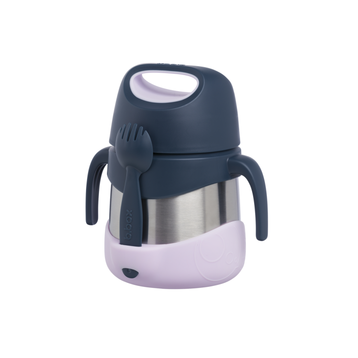 Termo con cuchara/tenedor 335 ml - Indigo Rose