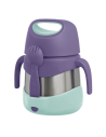 Termo con cuchara/tenedor 335 ml - Lilac Pop