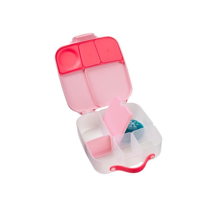 Caja almuerzo con gel refrigerante - Flamingo Fizz