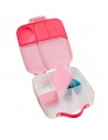 Caja almuerzo con gel refrigerante - Flamingo Fizz