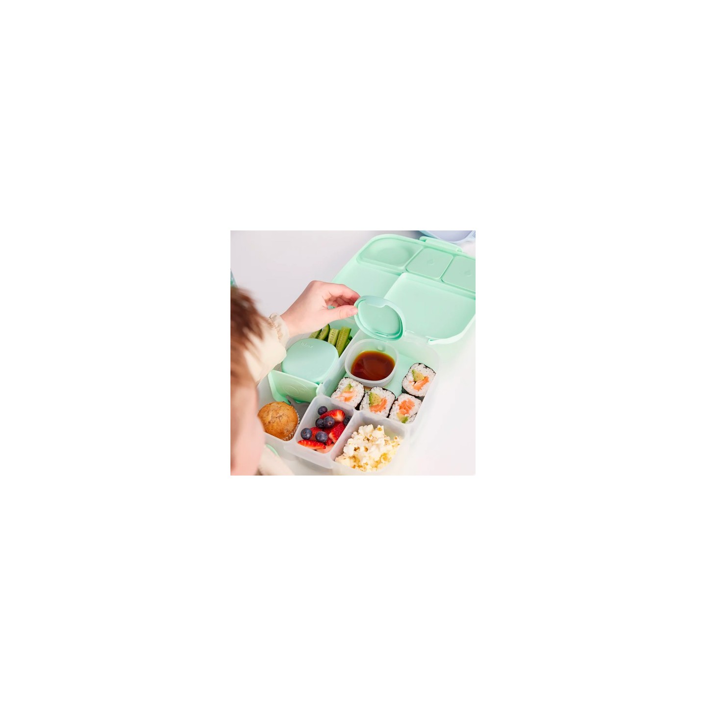 Caja almuerzo con gel refrigerante - Blush Crush