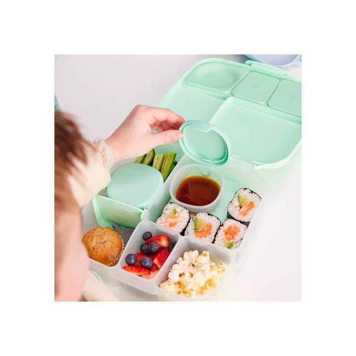 Caja almuerzo con gel refrigerante - Flamingo Fizz