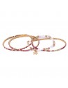Set 4 Pulseras Glam Girl